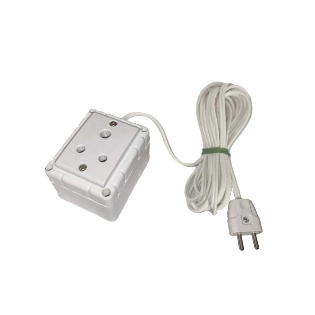 Electric Extension Box with 6A Anchor Socket/ 2 pin Plug Cop…