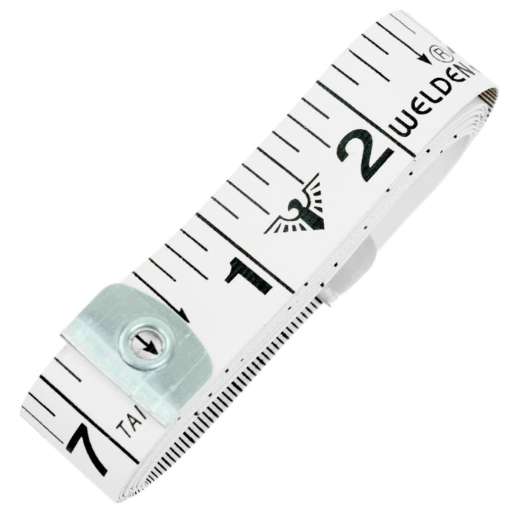 WELDEN Soft Tape Measure Double Scale Body Sewing Flexible R…