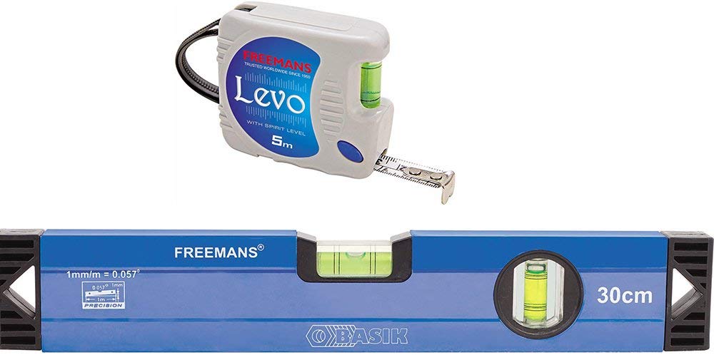 FREEMANS Plastic and Aluminium Levo 5 m:16 mm Measuring Tape…