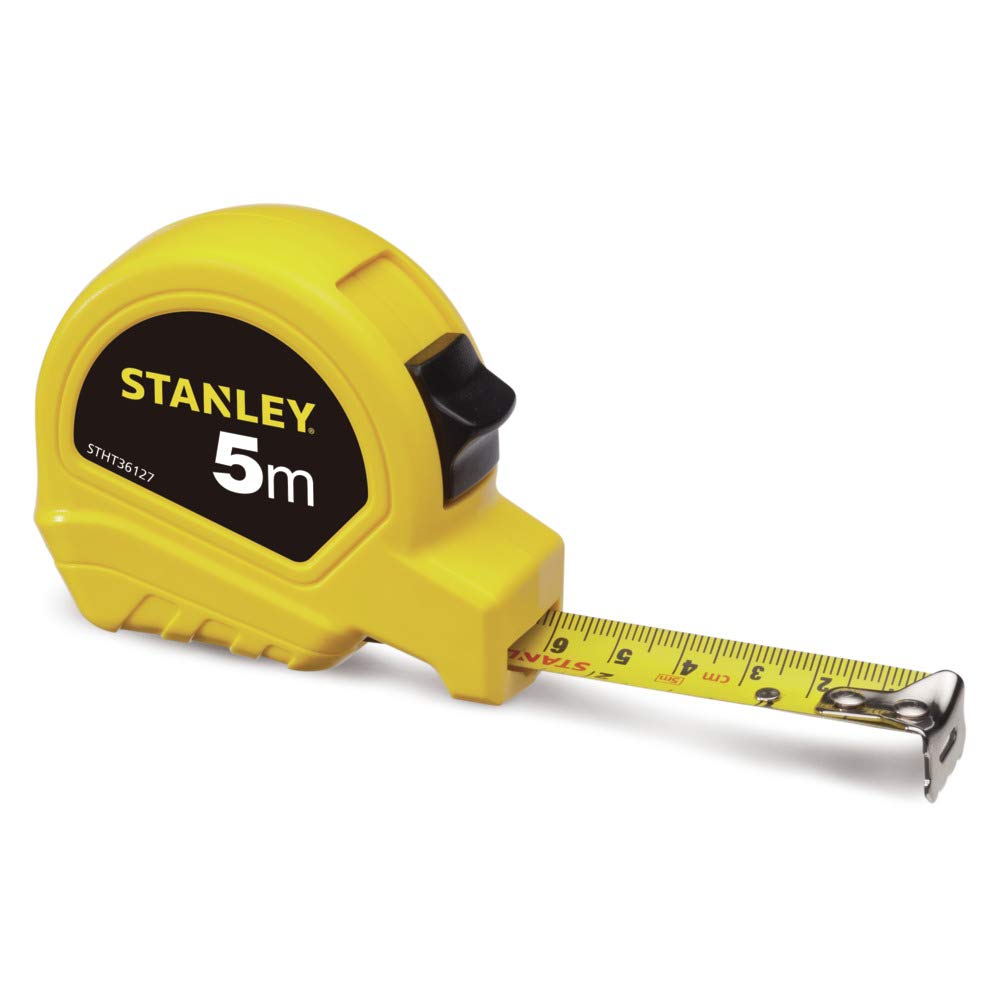 Stanley Measuring Tapes Covered with Metal Coating (5 m X 19…