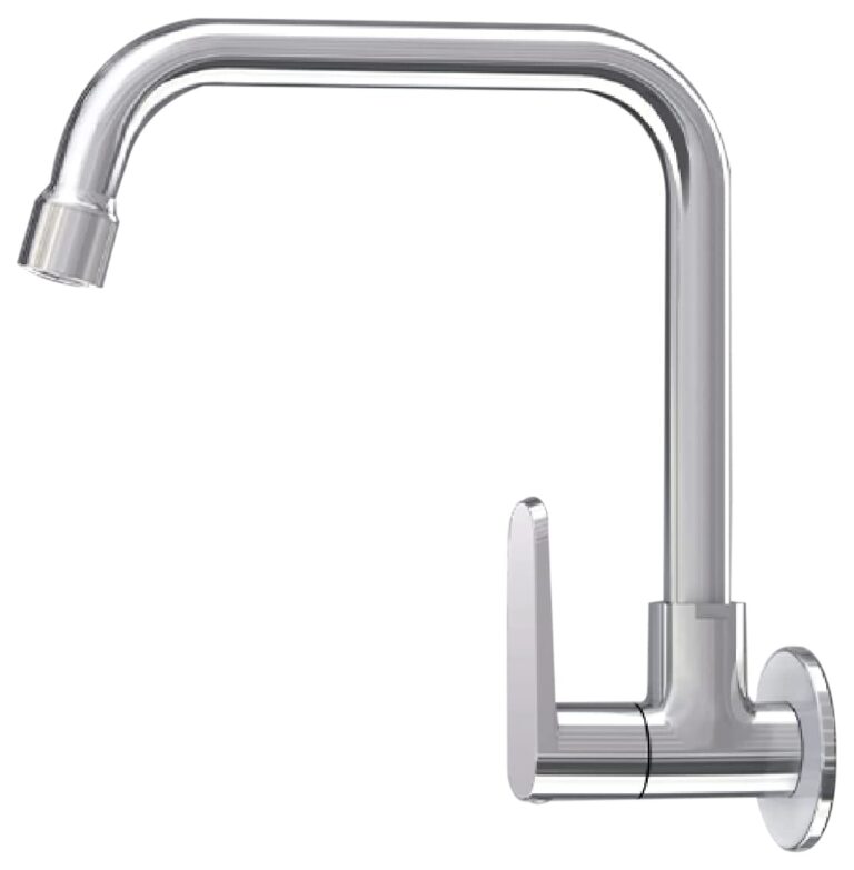 Kohler Beam Wall-Mount Sink Tap for Kitchen – Single Lever C…