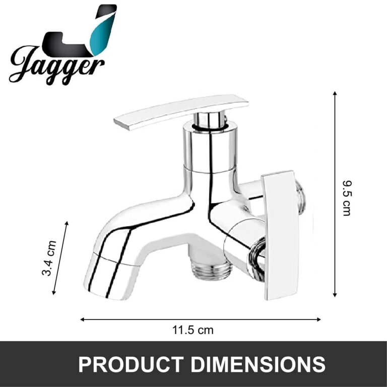 JAGGER JGR59 Turbo 2 Way 2 In 1 Bib Cock Taps Compatible For…