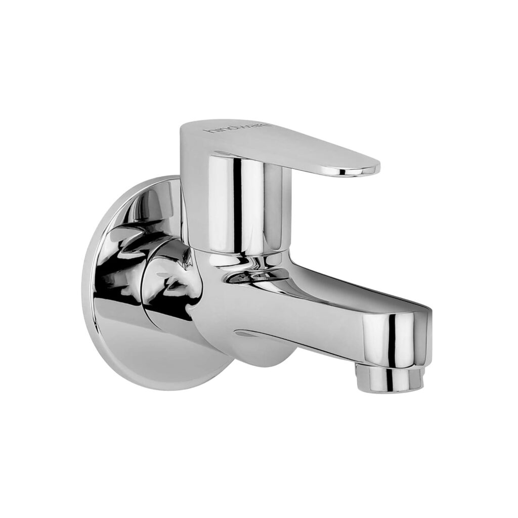 Hindware F440003CP Bib Tap for Bathroom | Made of Brass | Mi…