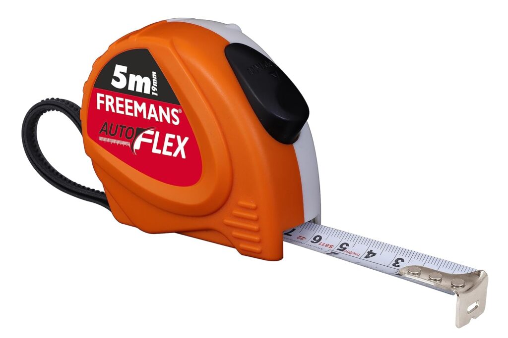 FREEMANS AUTOFLEX 5m:19mm Steel Inchi Pocket Measuring Tape …