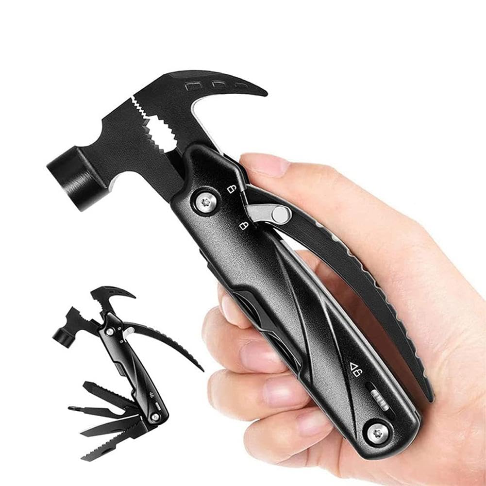 PASHANDOZ Portable and Lightweight 12-In-1 Multitool Claw Ha…