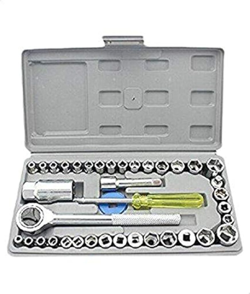 APTECHDEALS 40 In 1 Pcs Wrench Tool Kit & Screwdriver And So…