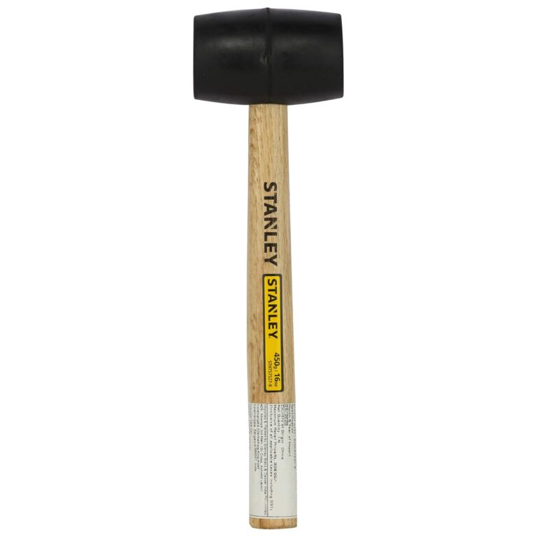 STANLEY STHT57527-8 Rubber Mallet Hammer-450Gms (Yellow & Bl…