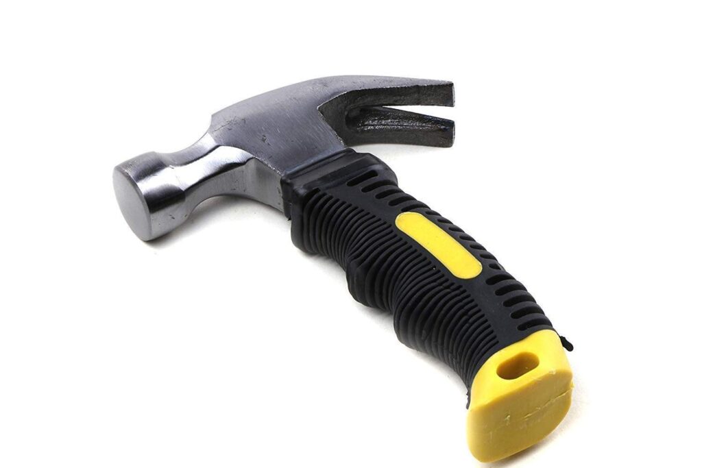 Moolten Iron Claw Hammer with Rubber Grip Handle (13X5 Inch)