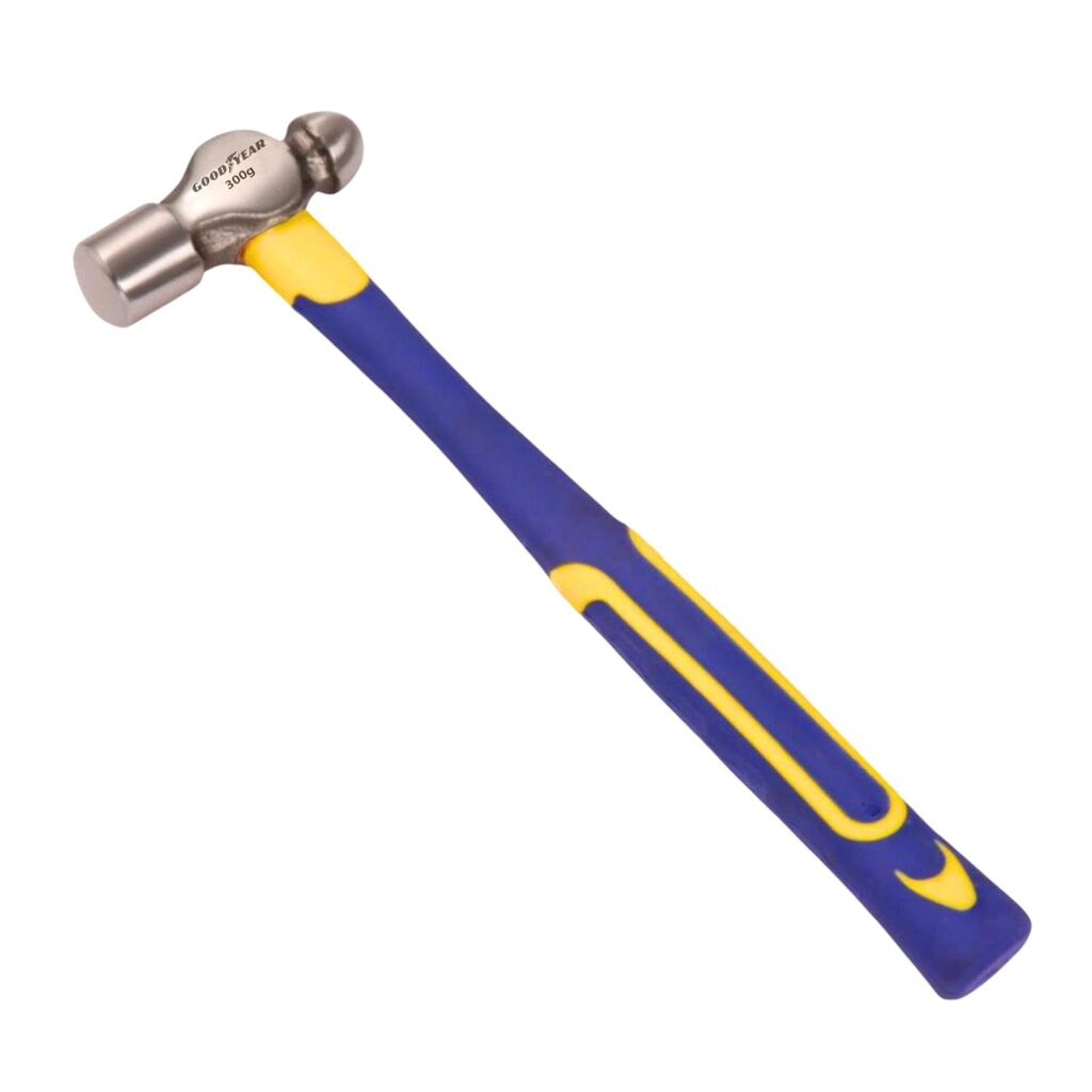 GoodYear Ball Pein Hammer, Fibre Glass Handle Metal Hammer H…