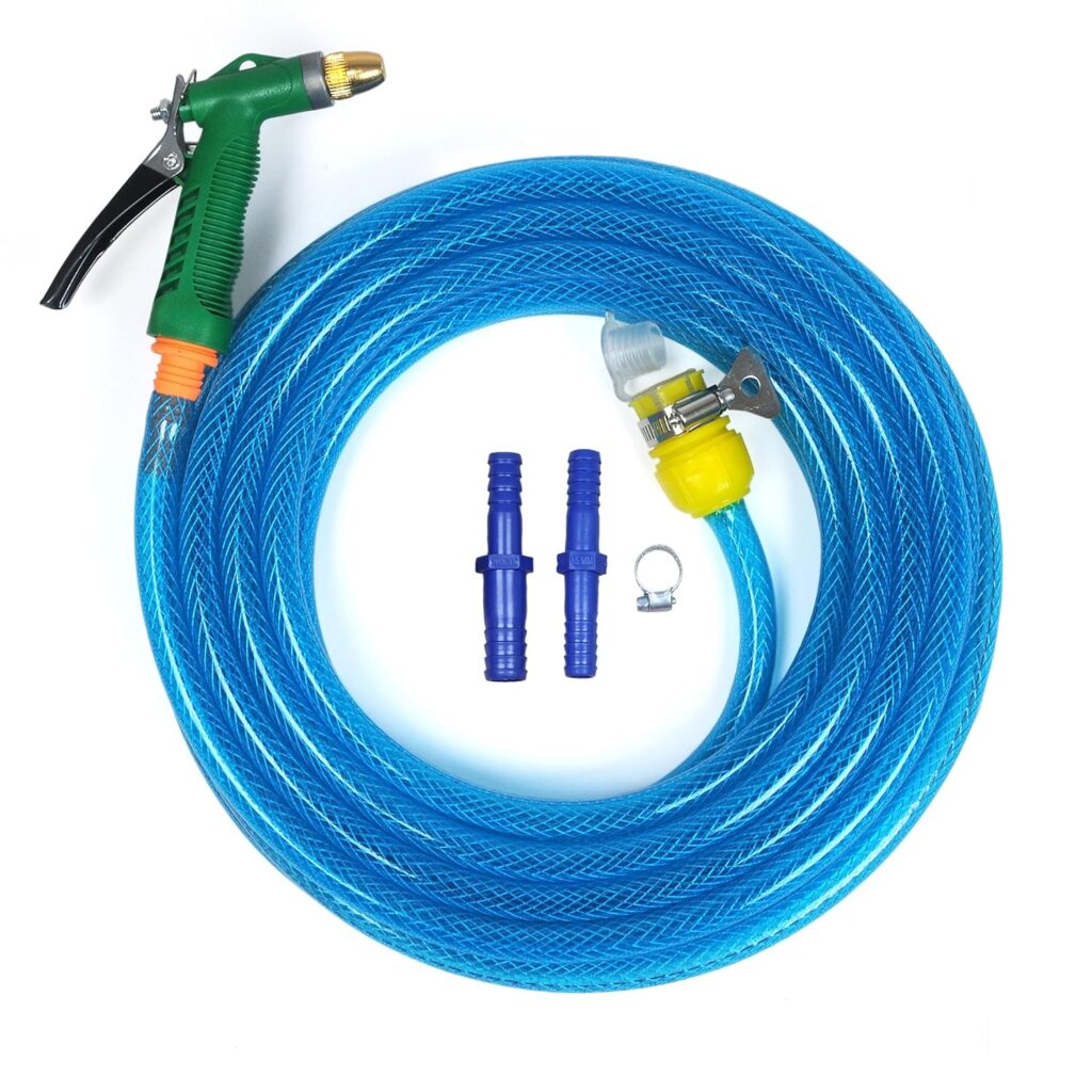 SUNICE 15 METER BRAIDED BLUE HOSE PIPE ½’’ INCH (Pipe Diamet…