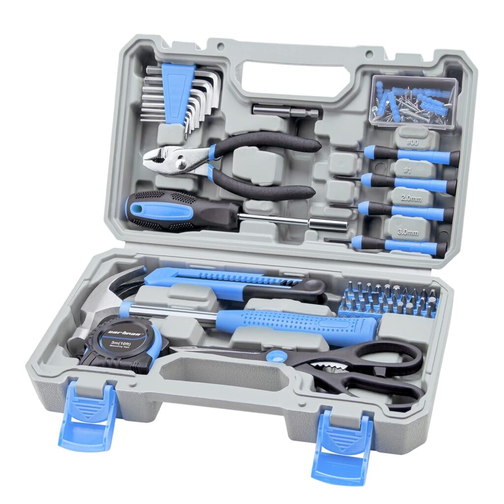 CARTMAN Tool Set General Hand Tool Kit with Plastic Toolbox …