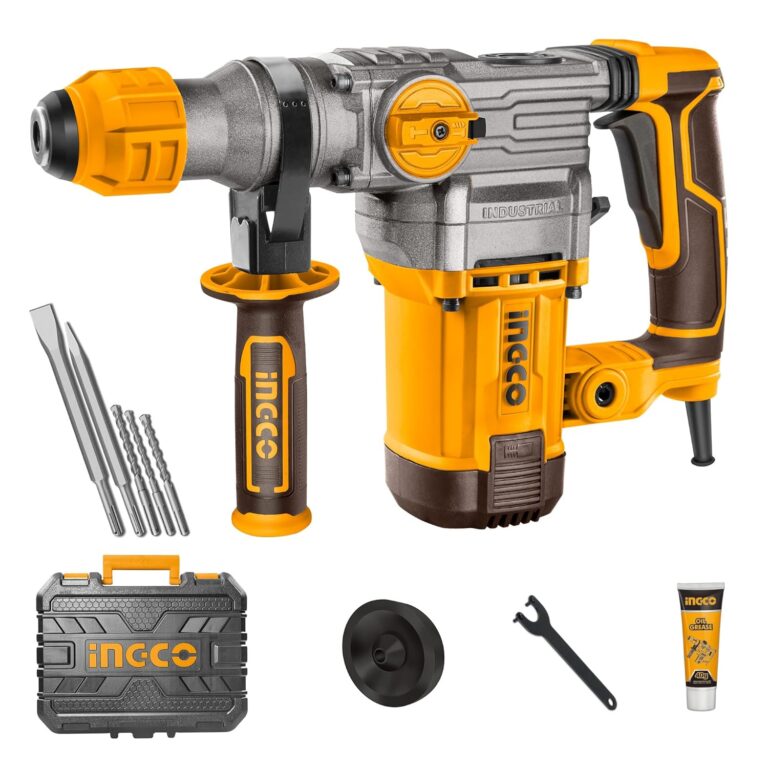 Ingco Hammer Drill Machine, 1500W Rotary Hammer Drill Machin…