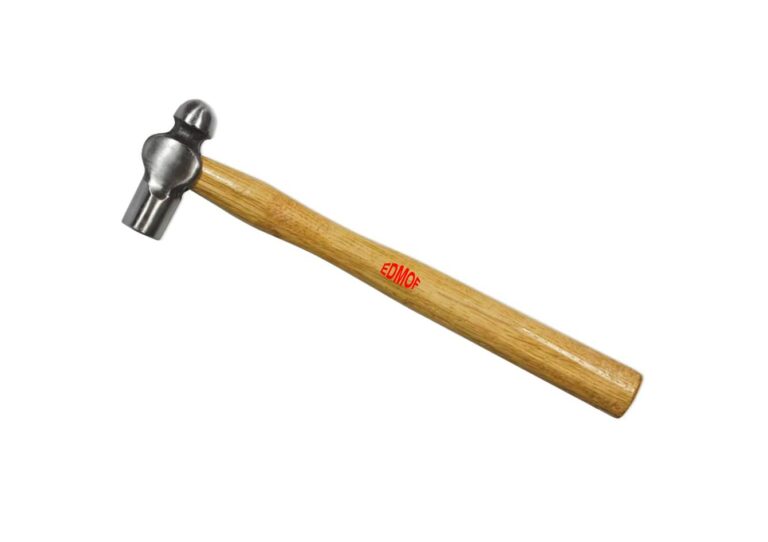 EDMOF Ball Pein Hammer with Wooden Handle 300gms 12-inch, SH…