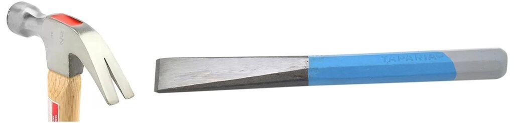 Taparia 104 Steel (22mm) Cutting Edge Octogonal Chisel (Blue…