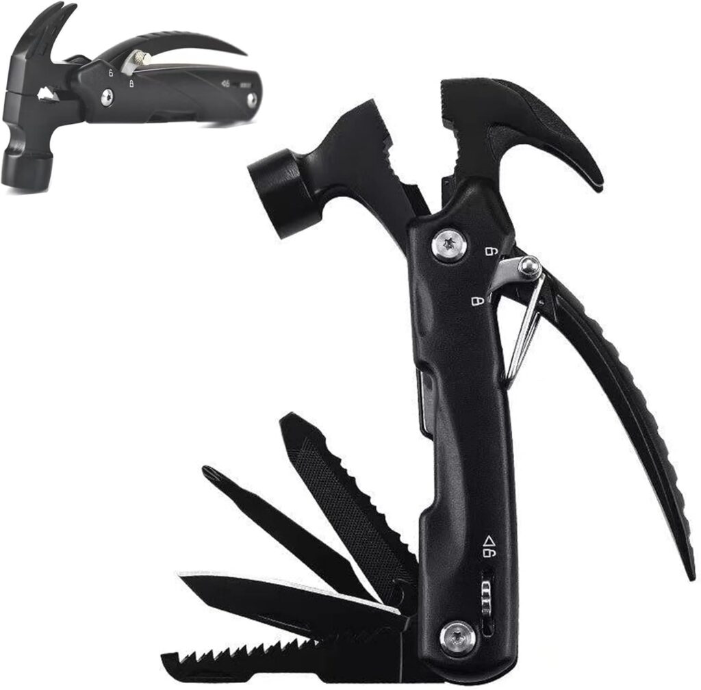 calldrishe 12 in 1 Hammer Multi Tool Multifunctional Claw Ha…