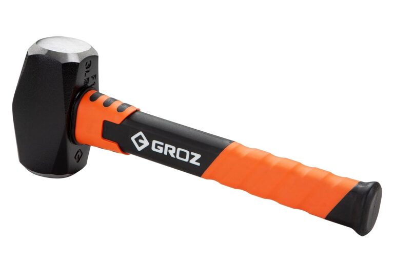 Groz Drilling Hammer with Fiberglass Handle | Durable and Li…